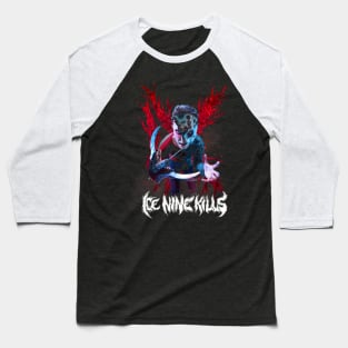 Ice Nine Kills Lyrics Baseball T-Shirt